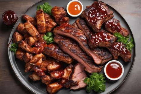 Plato de carnes a la brasa