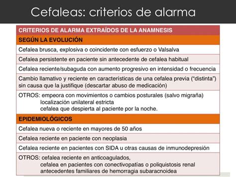 Signos de alarma en cefaleas pediátricas