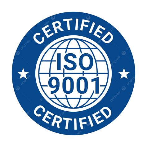 Logotipos de certificaciones ISO 9001 e ISO 14001