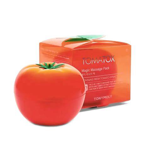 Mascarilla Tomatoz Magic White Massage Pack de TonyMoly