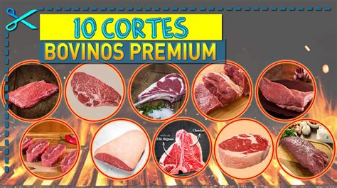 Variedad de cortes de carne premium