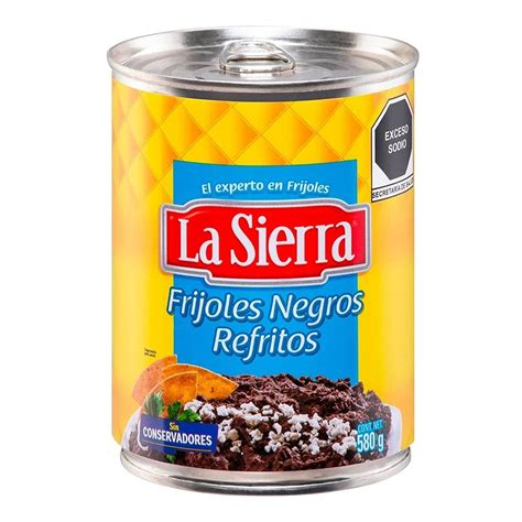 Frijoles negros enlatados listos para usar