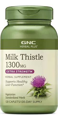 Imagen del envase de GNC Herbal Plus Cardo Mariano