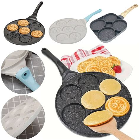 Sartén para tortitas con múltiples moldes