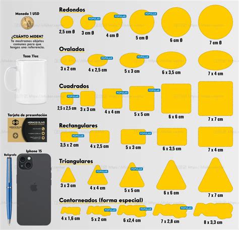 Infografía con los diferentes tamaños y precios de cachopos