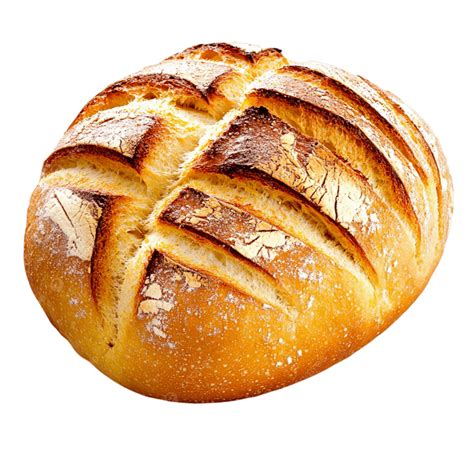 Pan crujiente recién horneado