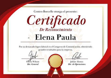 Certificado de premio a Iciar Cordero Cutillas