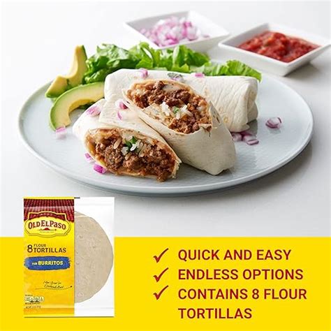 Preparación de burritos, doblando las tortillas