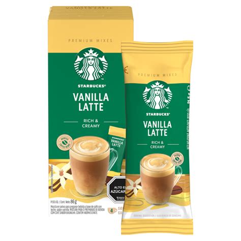 Caja de Starbucks Vanilla Latte