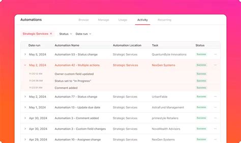 Configuración de automatizaciones personalizadas en ClickUp