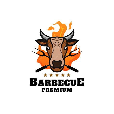 Ejemplos de logos de barbacoa exitosos
