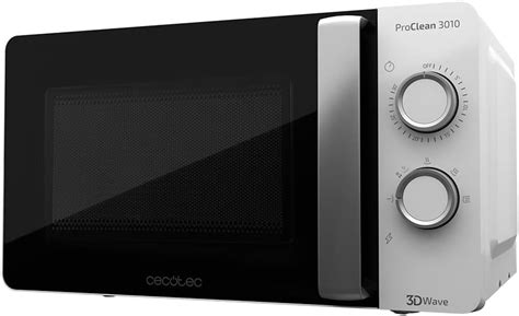 Microondas Cecotec ProClean en una cocina moderna