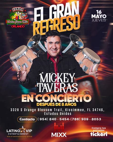 Mickey Taveras en concierto