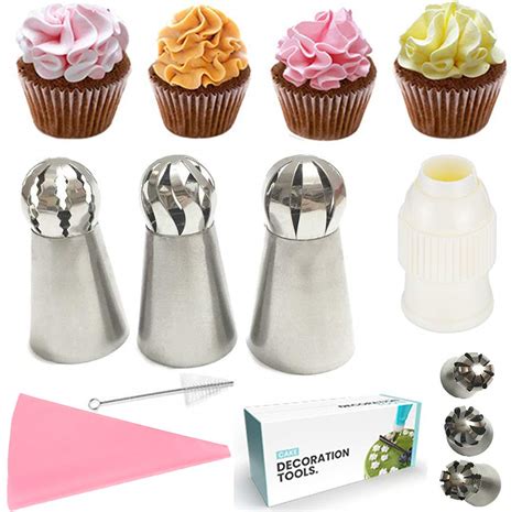 Boquillas de repostería para decorar cupcakes