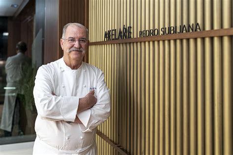 Pedro Subijana en su cocina