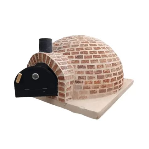 Imagen de un horno de piedra moderno utilizado para pizza