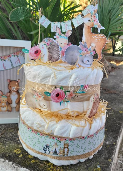 Contenido de la tarta de pañales