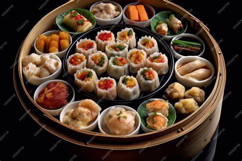 Variedad de dim sum