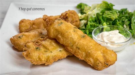 Pavía de bacalao frita