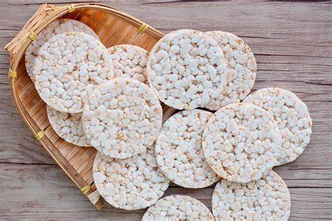 Imagen de tortitas de arroz decoradas