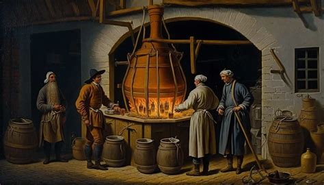 Historia de la destilación del vino