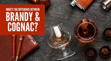 Tabla comparativa Brandy vs Cognac