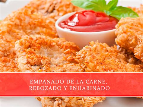 Comparación entre rebozado y empanado