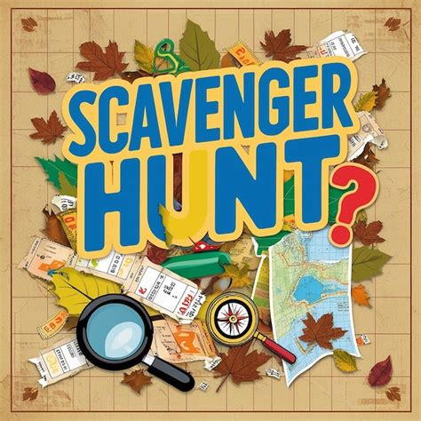 Mapa de scavenger hunt botánico