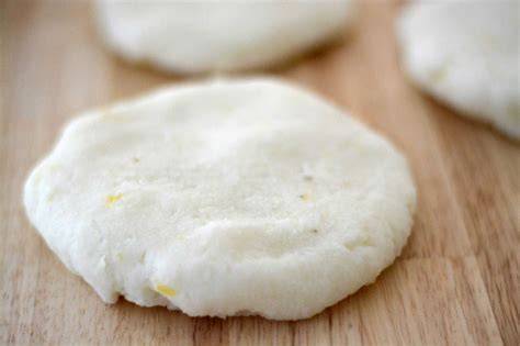 Masa de arepas lista para formar