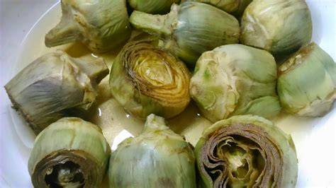 Imagen de alcachofas gratinadas con alioli