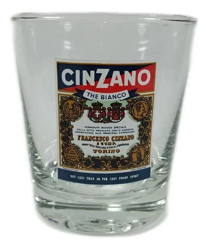 Vaso con Cinzano Secondo preparado