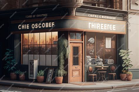 Fachada de la cafetería Tres Cafés en Cambre