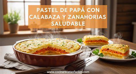 Pastel de zanahorias con lentejas