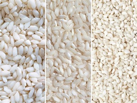 Tipos de arroz para risotto