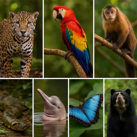 Animales de la selva en una oblea comestible