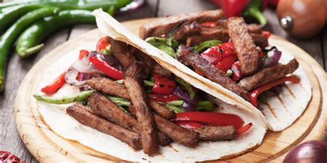 Variedades de carne para fajitas