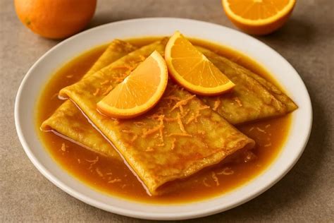 Crepe Suzette flameada