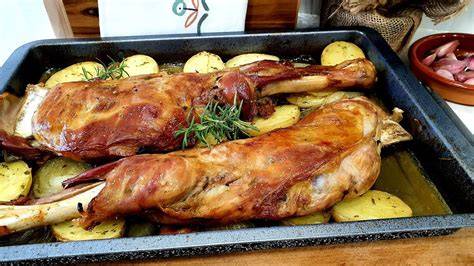 paletilla de cordero asada estilo segoviano
