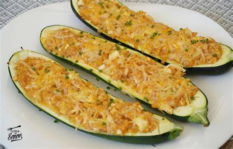 Proceso de relleno de calabacines