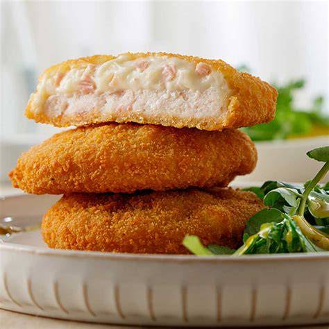 Popietas de merluza con jamón y queso