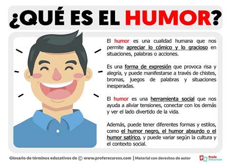 Infografía sobre tipos de humor en internet