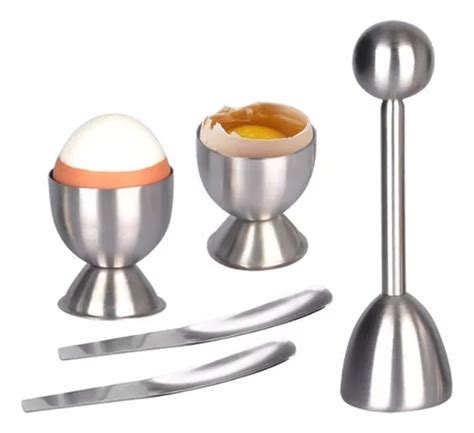 utensilios para abrir huevos cocidos