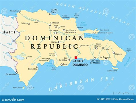 Ilustración de un celular con accesorios y un mapa de República Dominicana