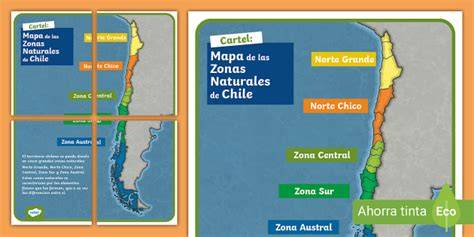 Mapa de las zonas de cría de salmón
