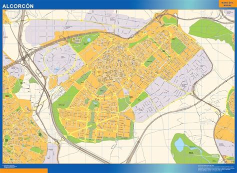 Mapa de Alcorcón con ubicación de la pizzería