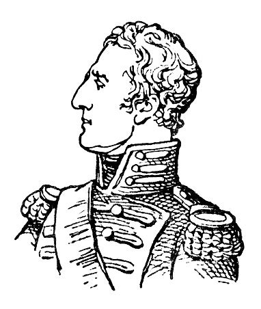 Ilustración histórica del Duque de Wellington