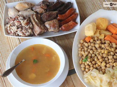 Ingredientes para puchero andaluz