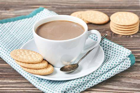Maridaje de galletas de chocolate con café y leche