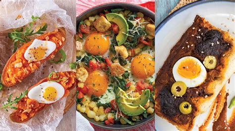 Diversas preparaciones culinarias con huevo