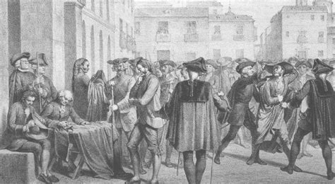Ilustración del Motín de Esquilache
